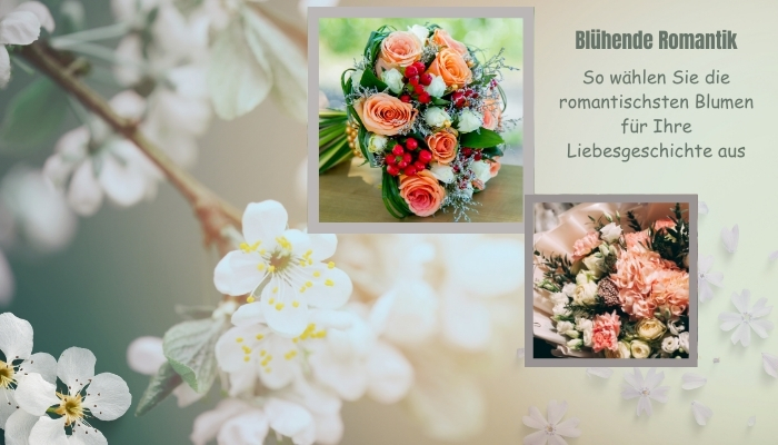 Blühende Romantik: So wählen Sie die romantischsten Blumen für Ihre Liebesgeschichte aus