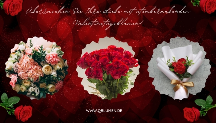 Überraschen Sie Ihre Liebe mit atemberaubenden Valentinstagsblumen!