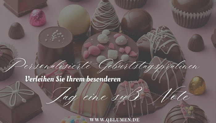 Geburtstagsschokolade online bestellen