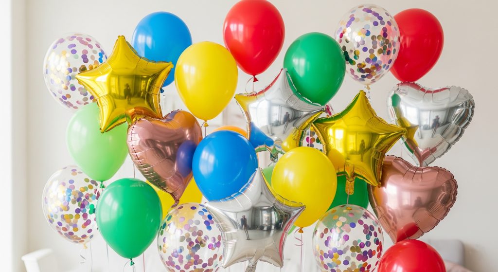 birthday balloons