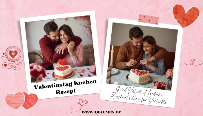 Valentinstag Kuchen Rezept: Red Velvet Herzform Backanleitung für Verliebte