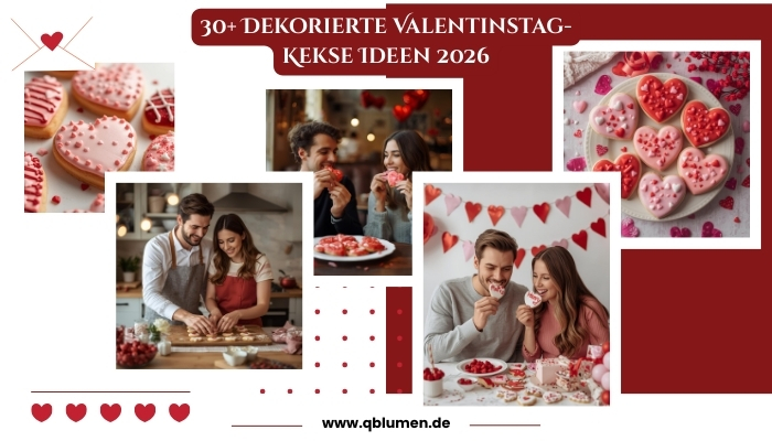 30+ Dekorierte Valentinstag-Kekse Ideen 2026