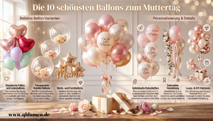 Die 10 Schönsten Ballons Zum Muttertag – Unvergessliche Ideen, Um Deine Mama Zu Uberraschen