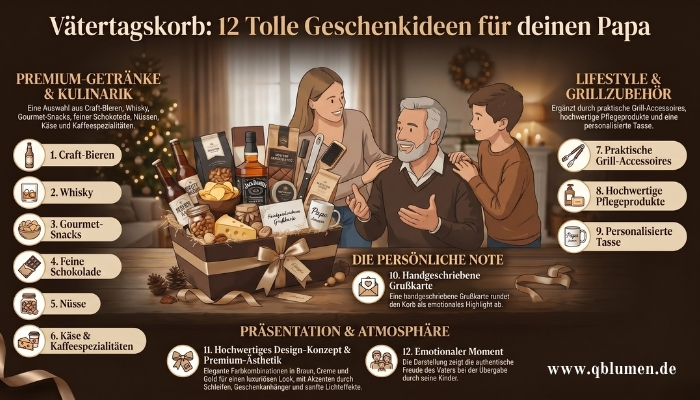 Vätertagskorb: 12 Tolle Geschenkideen für deinen Papa