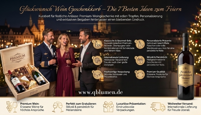 Glückwunsch Wein Geschenkkorb – Die 7 Besten Ideen zum Feiern