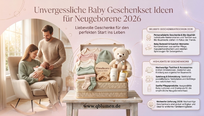 Unvergessliche Baby Geschenkset Ideen für Neugeborene 2026