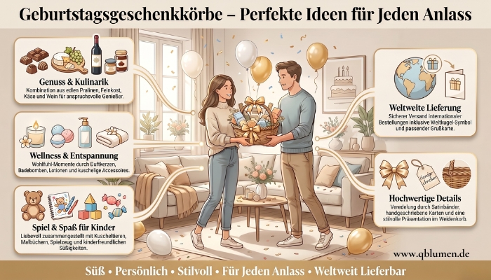 Geburtstagsgeschenkkörbe – Perfekte Ideen für Jeden Anlass