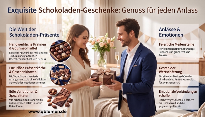 Einzigartige Schokoladen-Geschenkideen für jeden Anlass