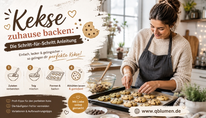 Kekse zuhause backen: Die Schritt-für-Schritt Anleitung